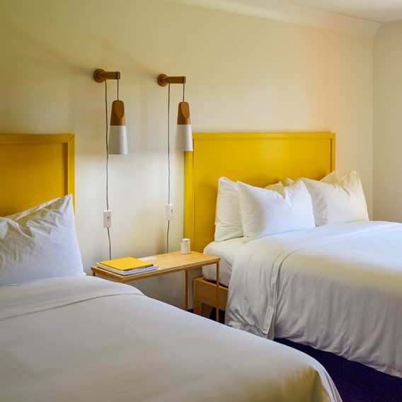 Saguaro Palm Springs Hotel room 2 queen beds